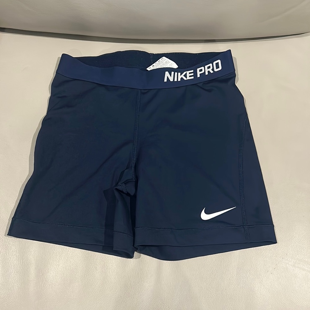 Nike Pro shorts blue